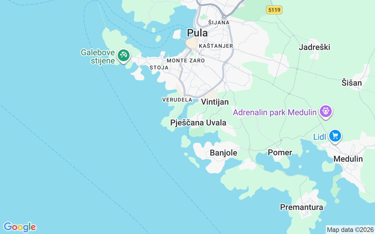 Location of the Motorboat: Marina Veruda, Pula