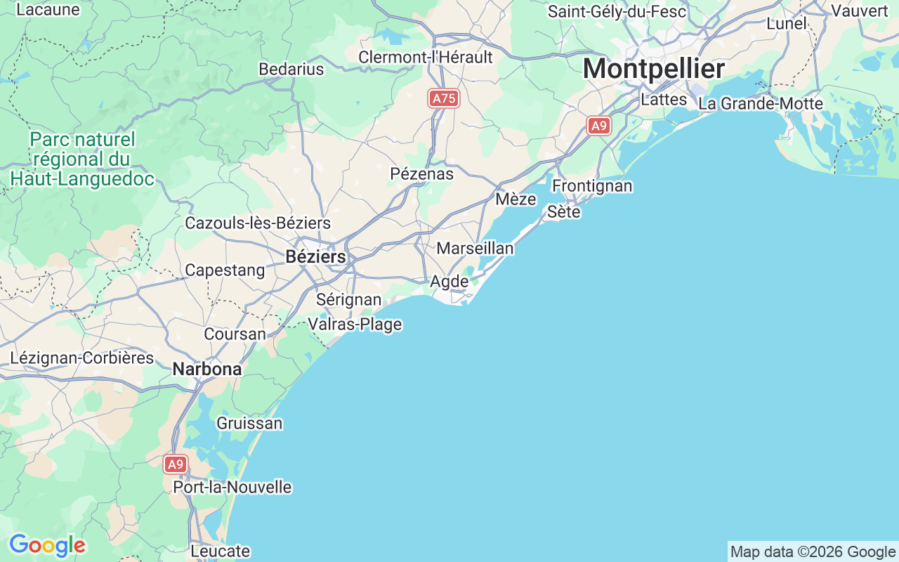 Localização do(a) Casa Flutuante: Agde, 34300 Agde