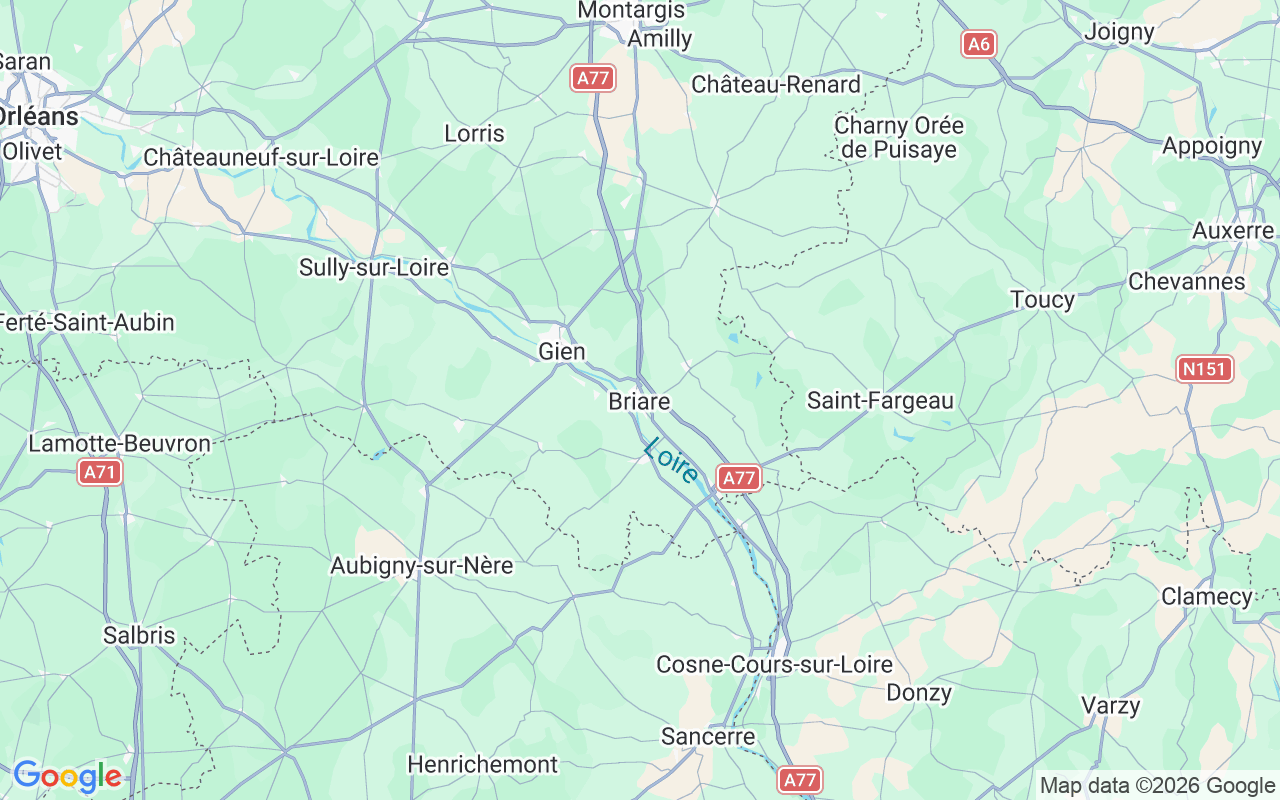 De locatie van Woonboot: 45250 Briare, Frankrijk