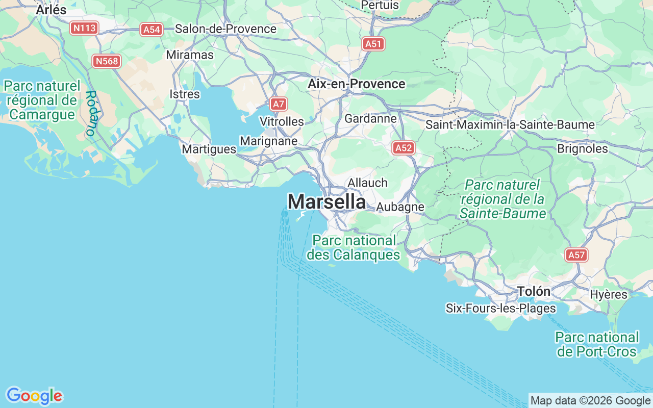 Ubicación Lancha: Marseille, Marsella
