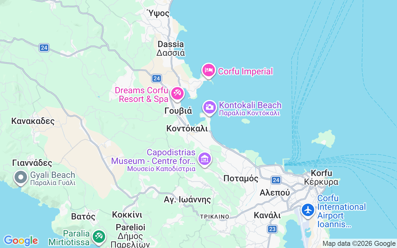 Jacht motorowy w lokalizacji: Gouvia Marina, Korfu