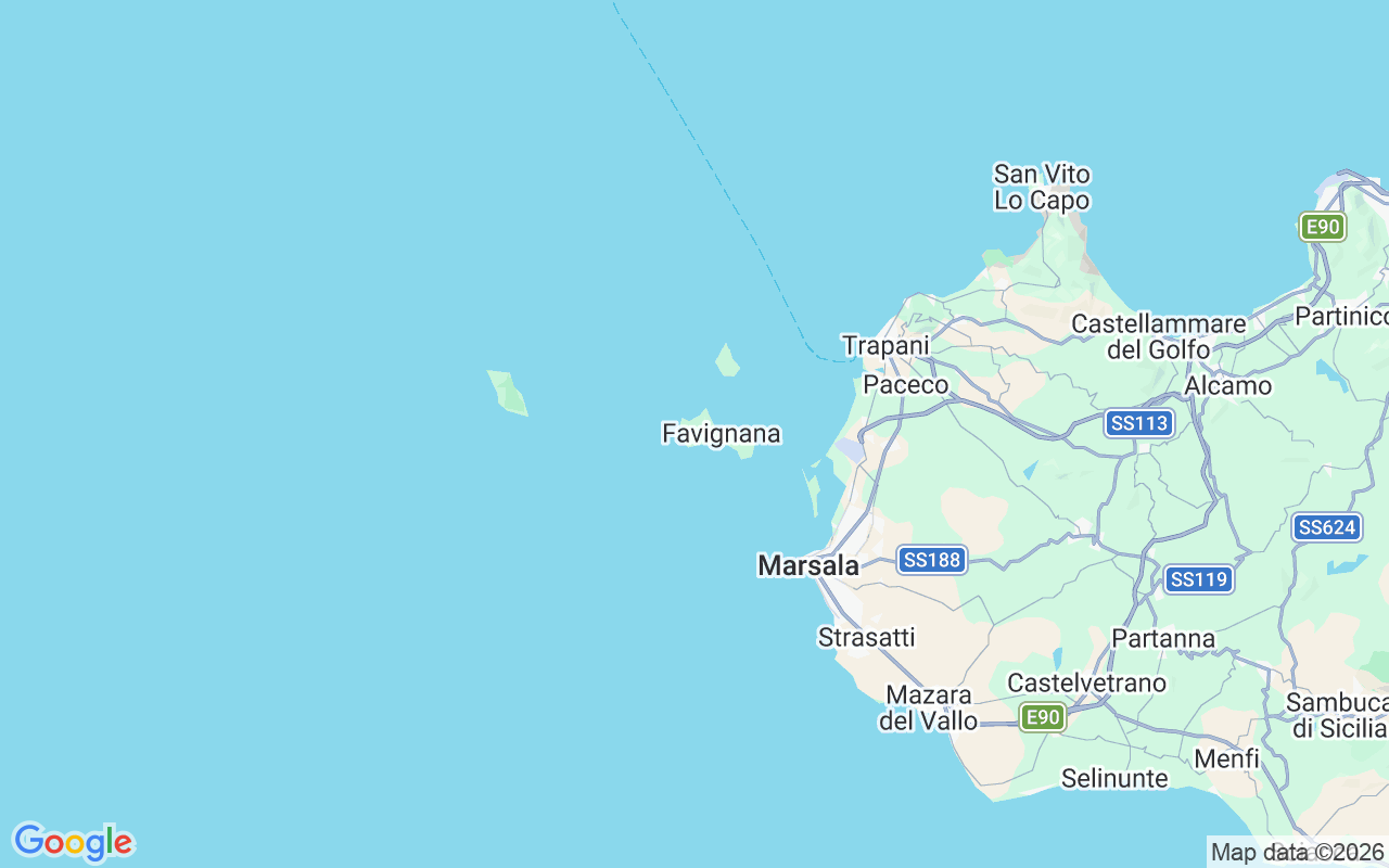 De locatie van Motorboot: Favignana, Favignana