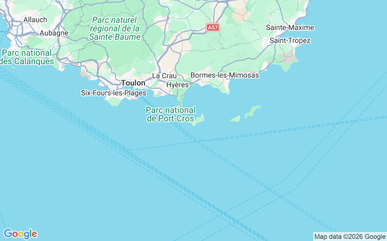 De locatie van Zeilboot: Porquerolles, Porquerolles