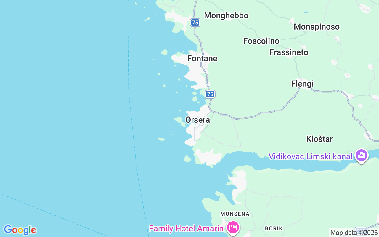 Luogo Gommone: Vrsar Marina, Orsera