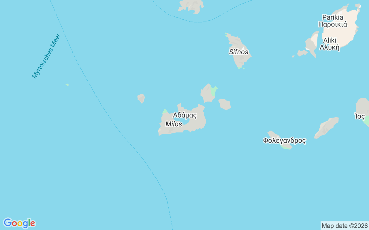 Liegeplatz Katamaran: Adamantas, Adamantas
