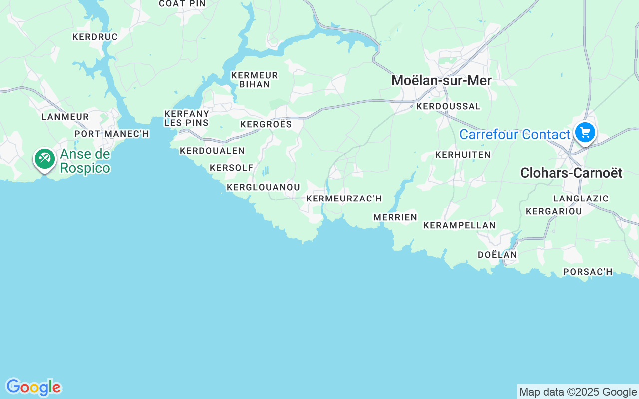 Liegeplatz RIB: Port De Brigneau, 29350 Moëlan-Sur-Mer