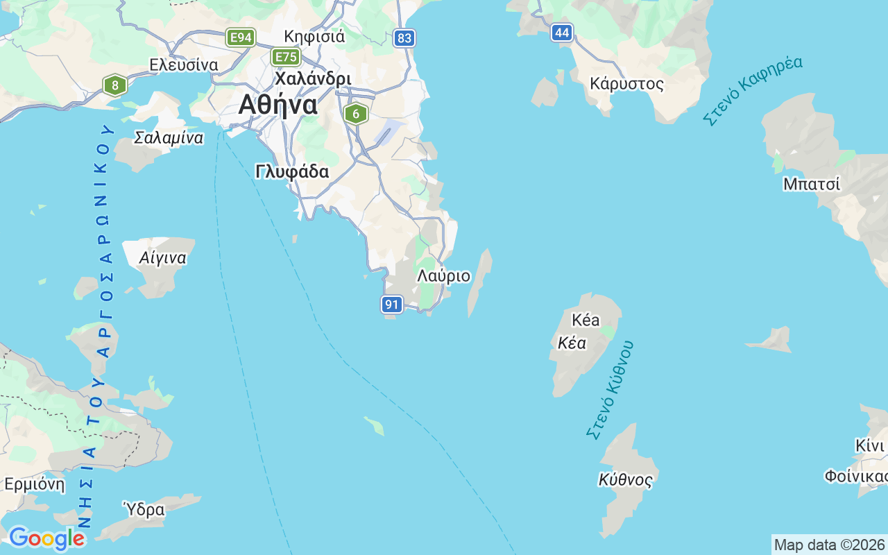 Τοποθεσία Καταμαράν: Lavrio Port, Λαύριο