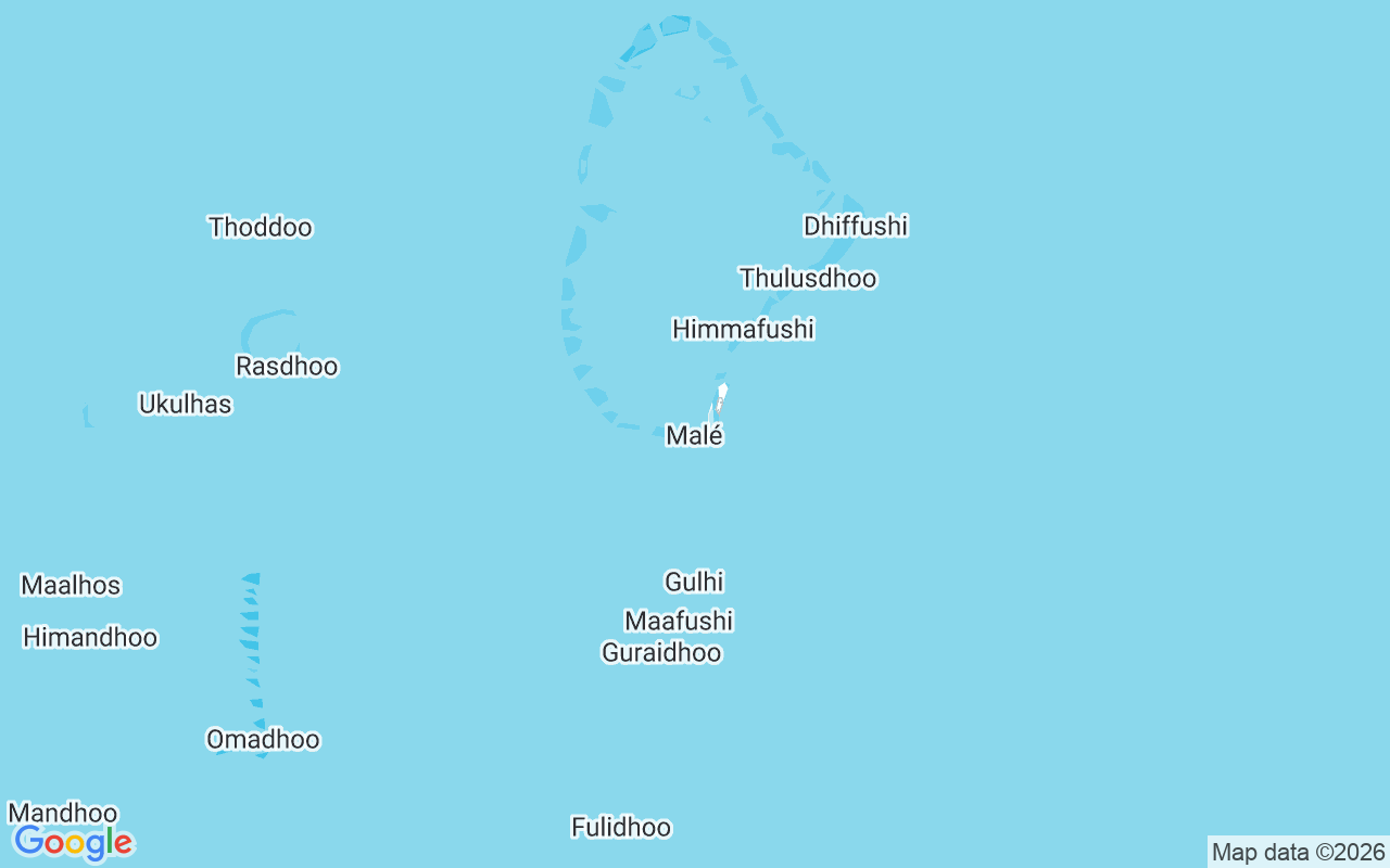 De locatie van Motorboot: Hulhumale, Malé