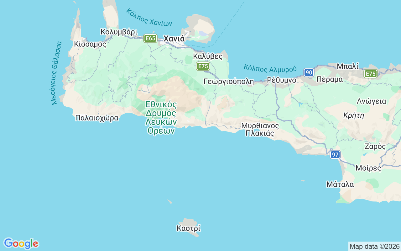 Τοποθεσία Φουσκωτό: Hora Sfakion, Χώρα Σφακίων