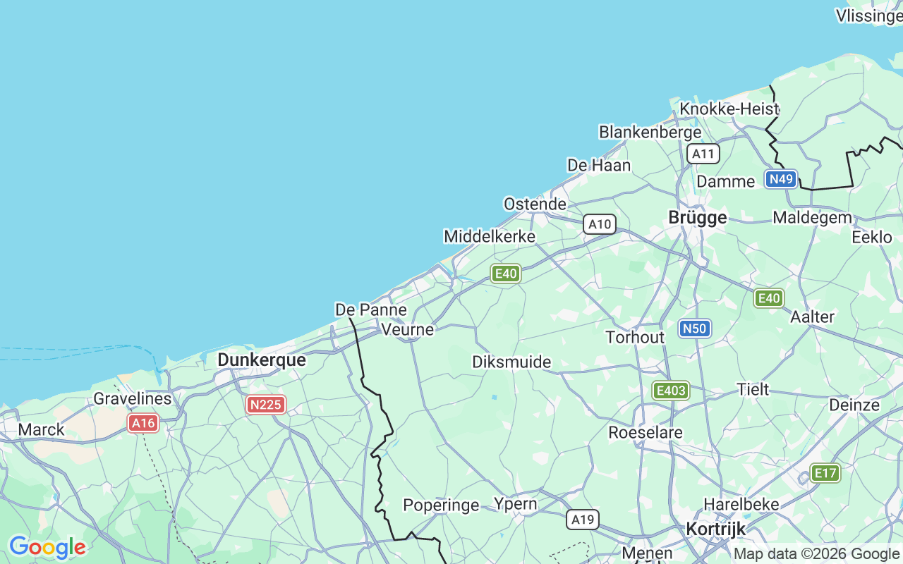 Liegeplatz Gulet: Nieuwpoort, Belgien