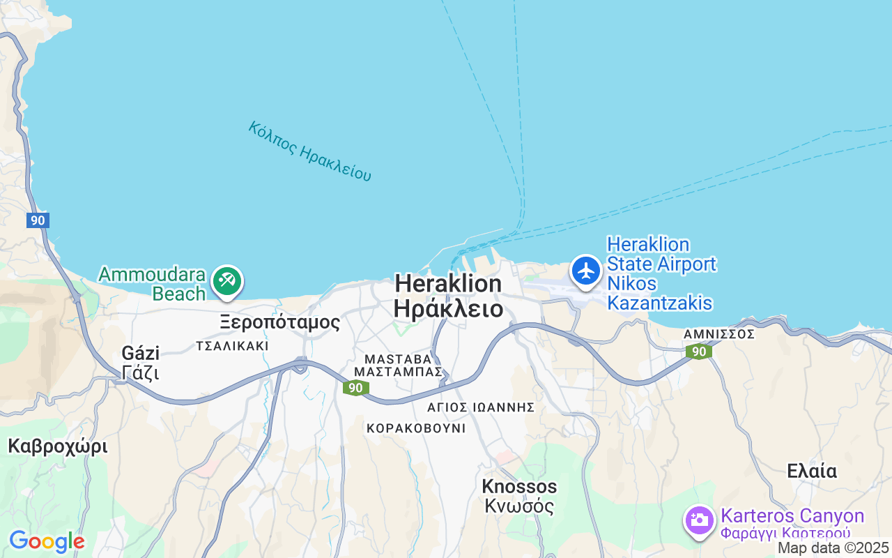 Plats för Båt utan licens: Heraklion, Grekland