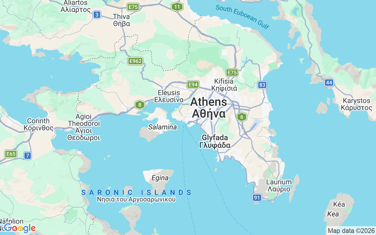 Location of the Sailboat: Piraeus Salamina, Piraeus Regional Unit
