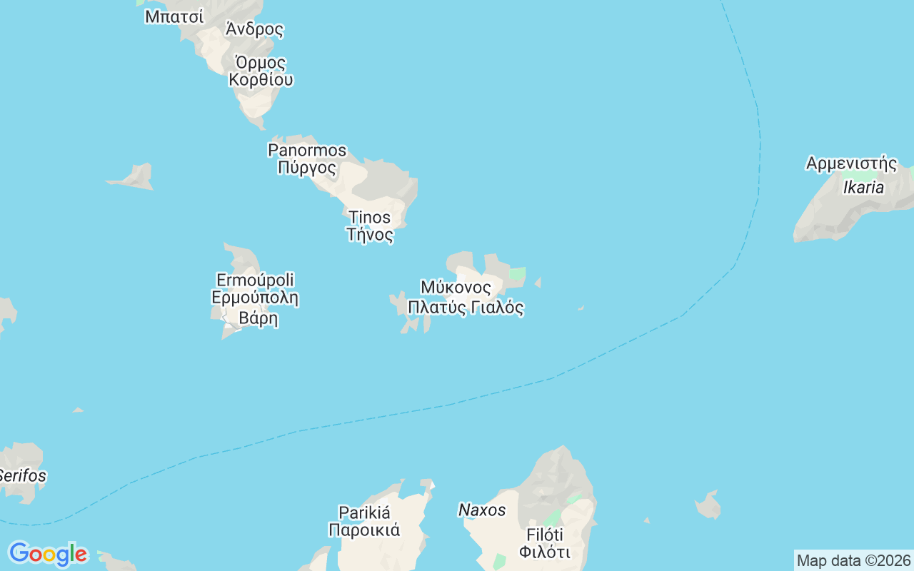 Emplacement du Catamaran: Mykonos, Grèce
