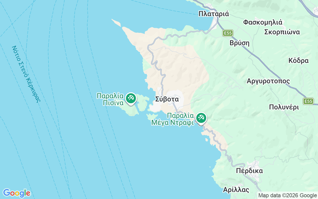 Τοποθεσία Φουσκωτό: Port Of Sivota, Σύβοτα 461 00