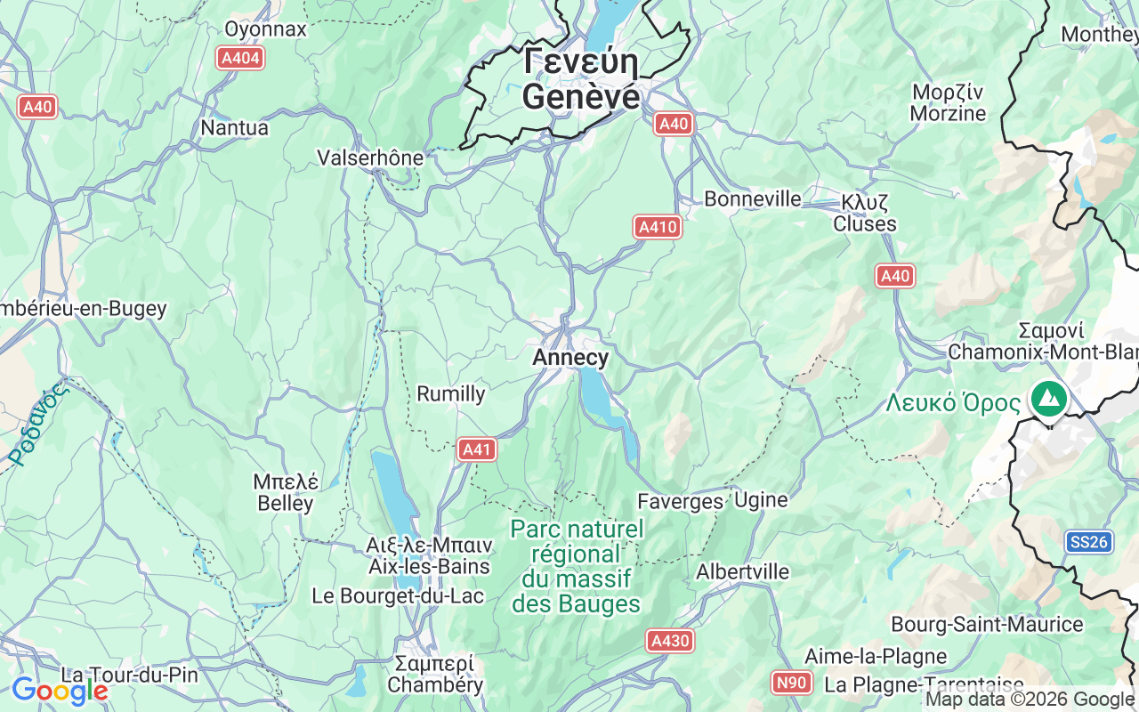 Τοποθεσία Μηχανοκίνητο σκάφος: Sevrier, Annecy