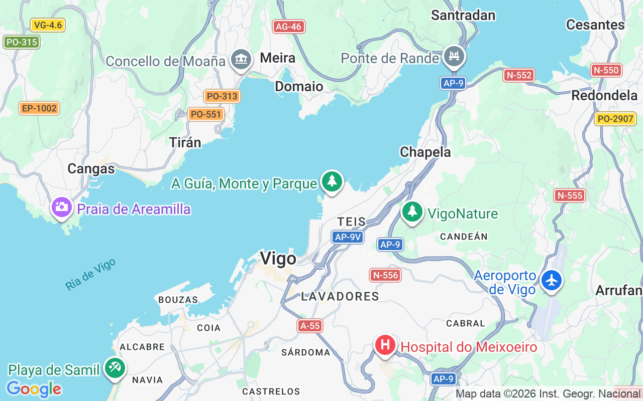 Ubicación Lancha: Marina Punta Lagoa, Vigo