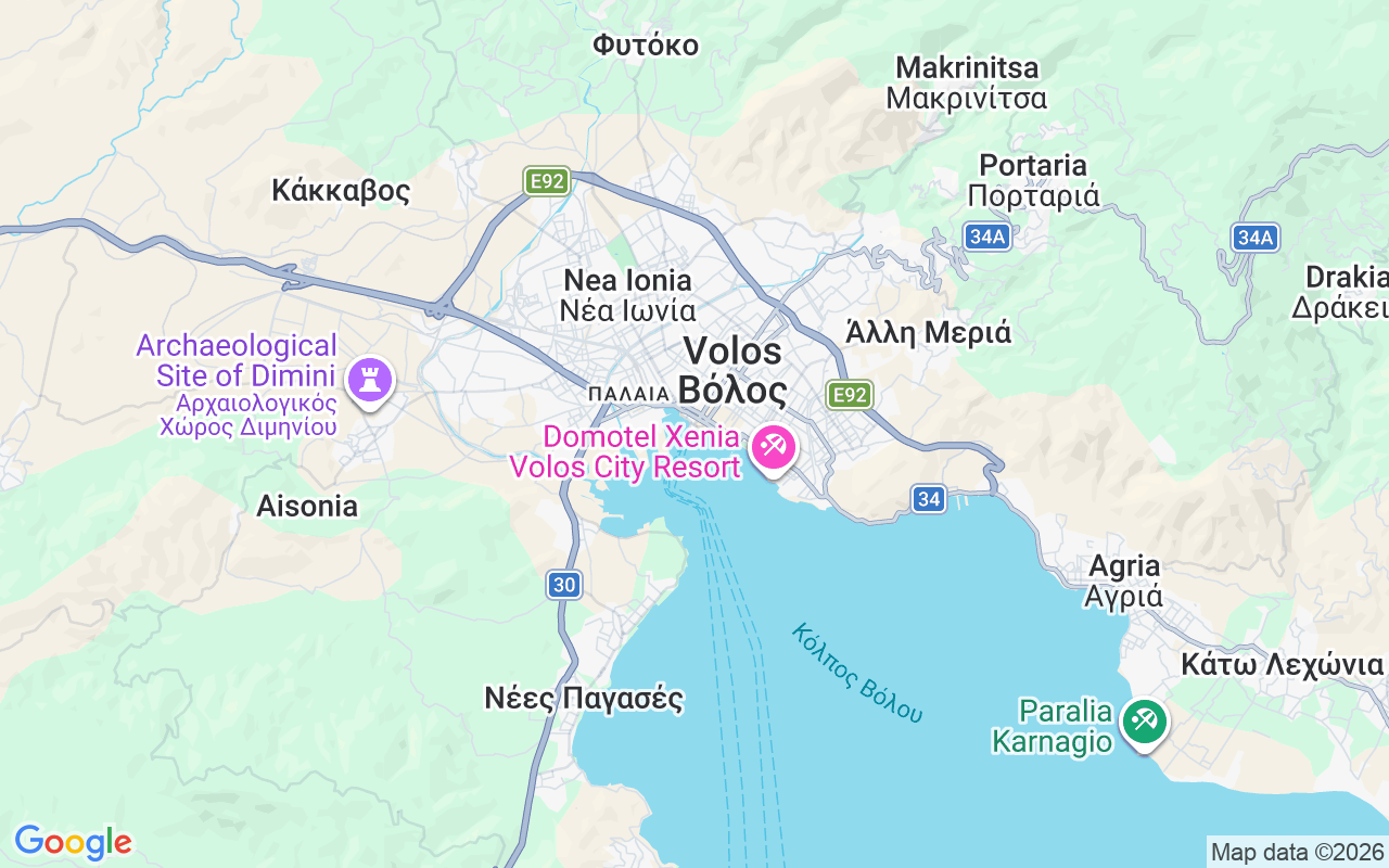 De locatie van Zeilboot: Volos Port, Volos