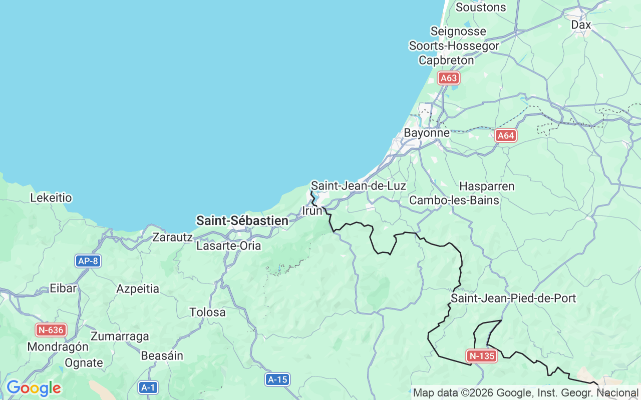 Emplacement du Catamaran: Hendaye, France