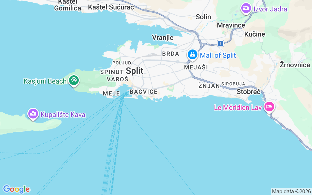 Localização do(a) Lancha: Split, Croácia