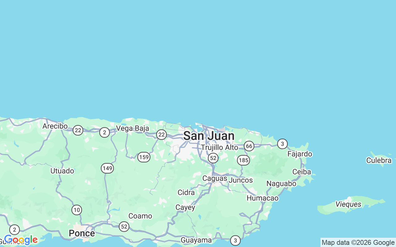 Emplacement du Voilier: San Juan Bay, San Juan