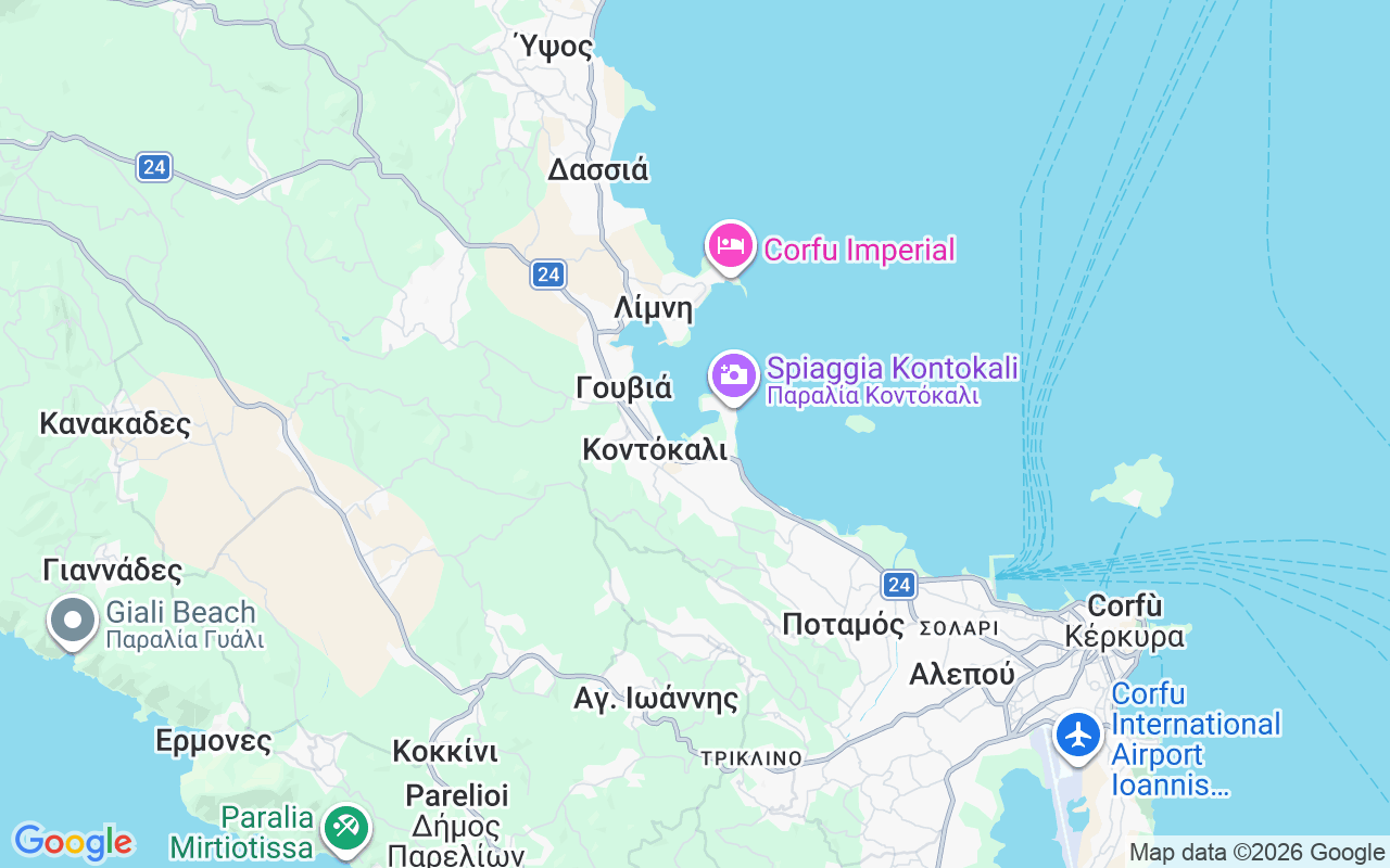 Luogo Gommone: Gouvia Marina, Corfù