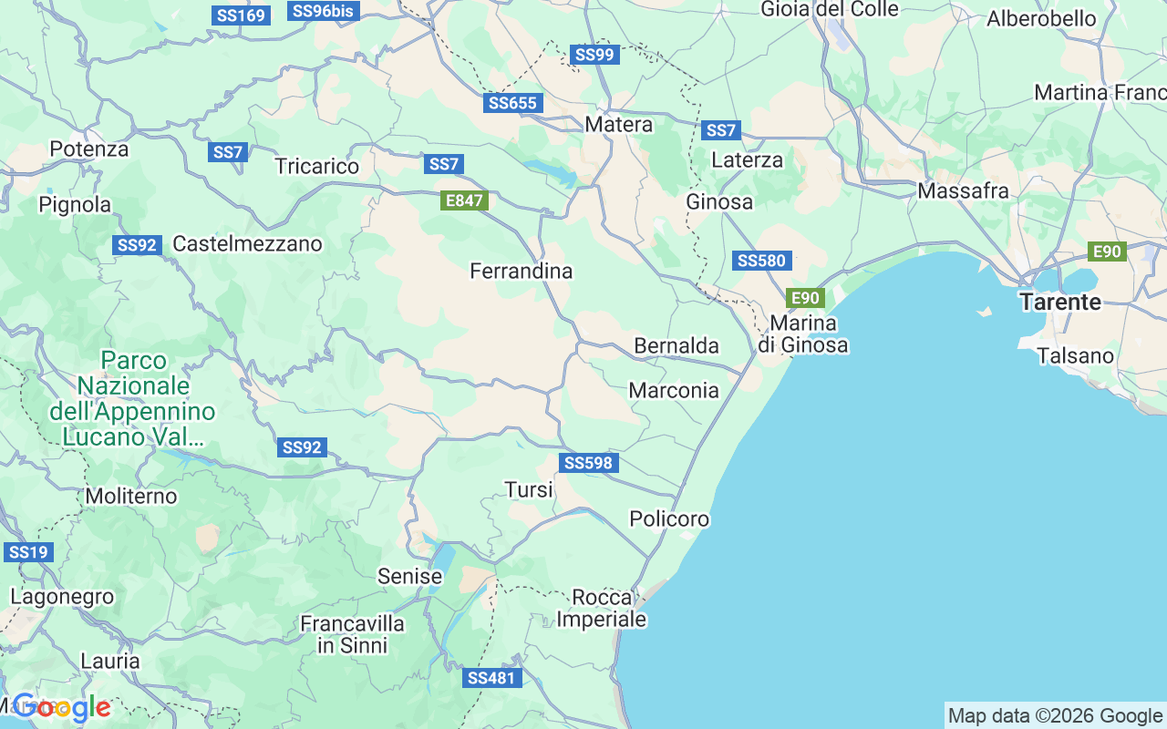 De locatie van Zeilboot: 75015 Pisticci, Italië