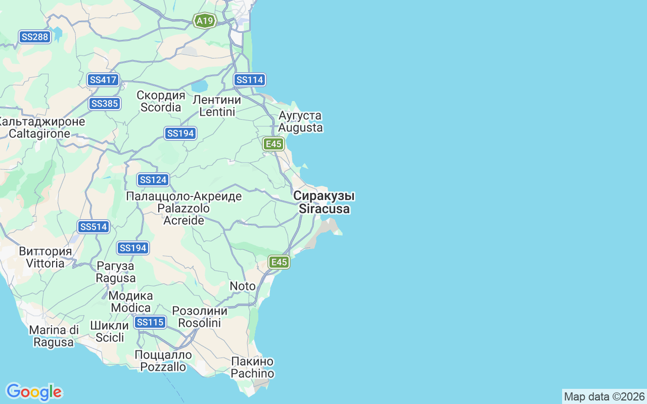 Местоположение Моторная яхта: Augusta, Саракуза