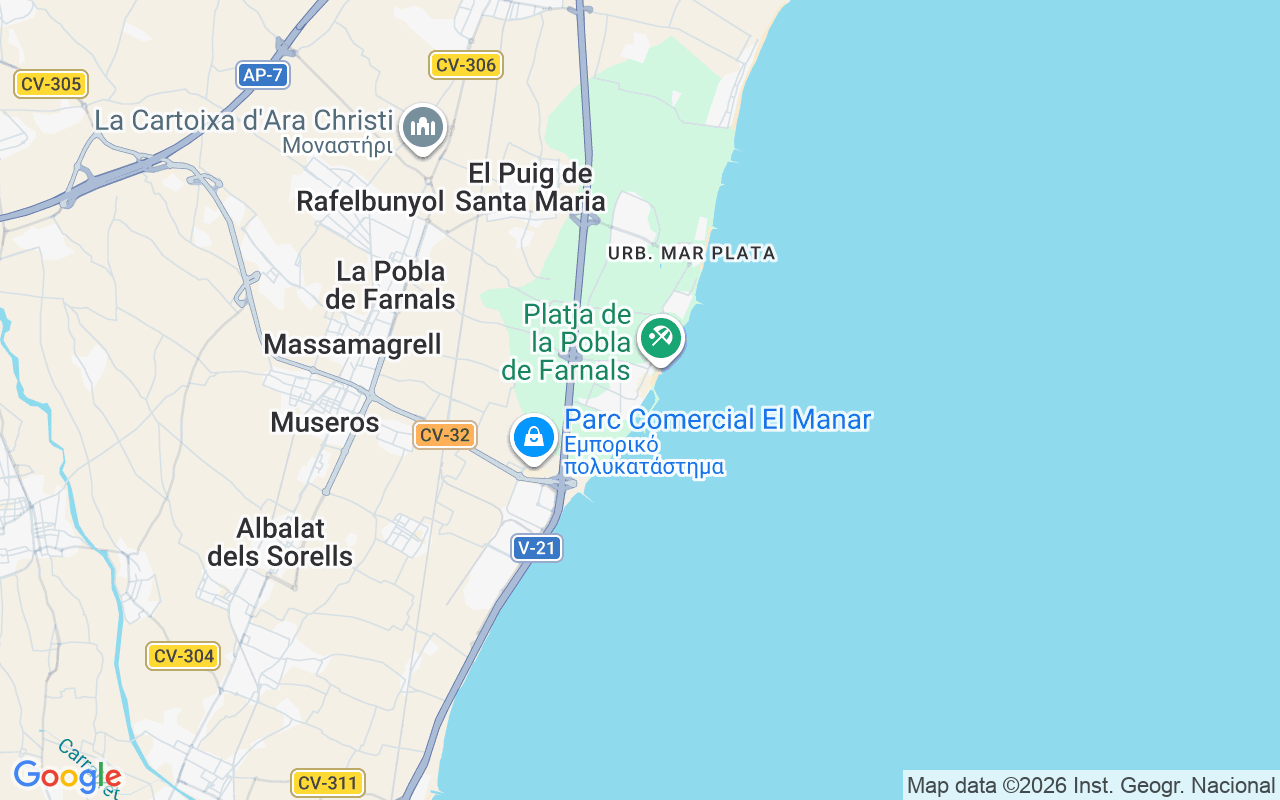 Τοποθεσία Jet-ski: Puerto Deportivo Pobla Marina, Βαλένθια