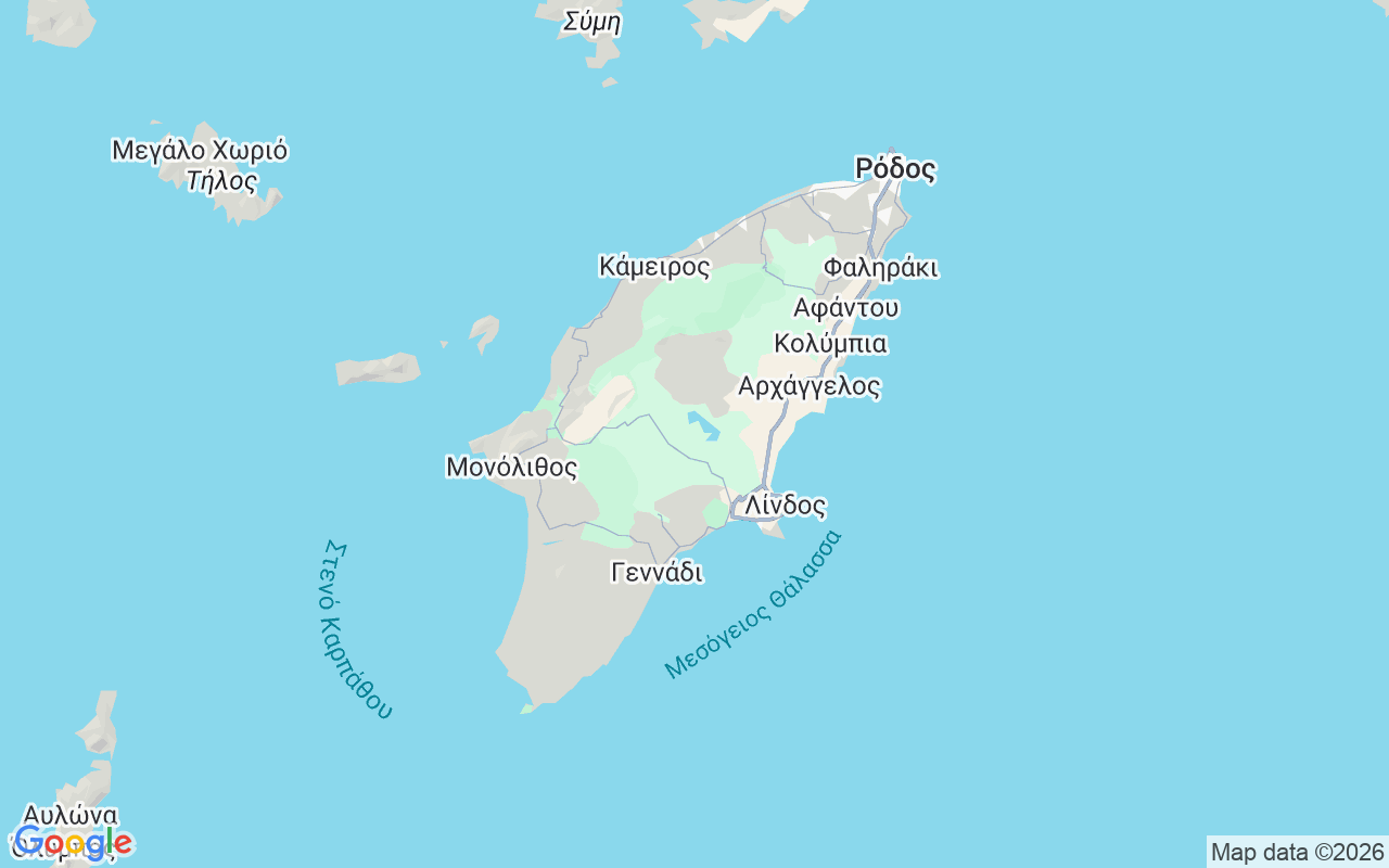 Τοποθεσία Μηχανοκίνητο γιοτ: Ρόδος, Ελλάδα