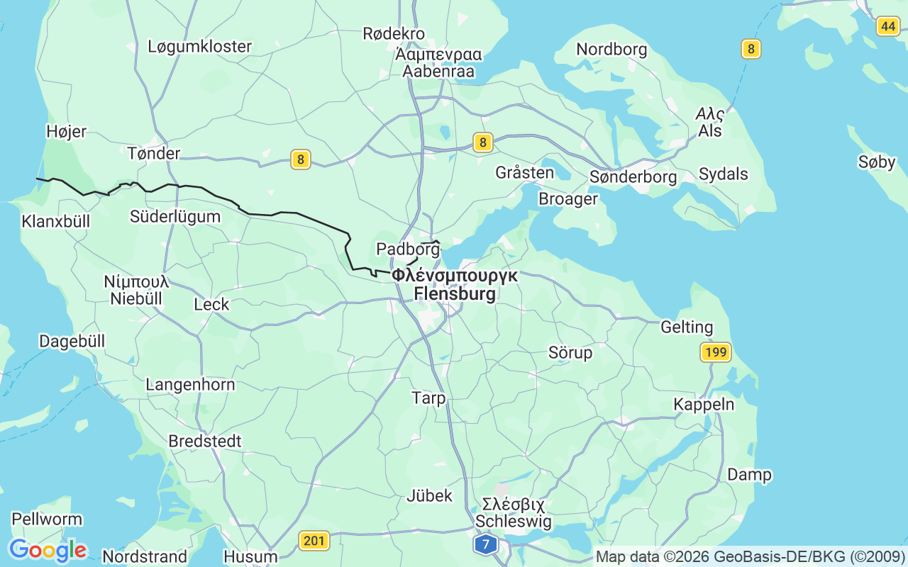 Τοποθεσία Ιστιοπλοϊκό σκάφος: Flensburg, Φλένσμπουργκ