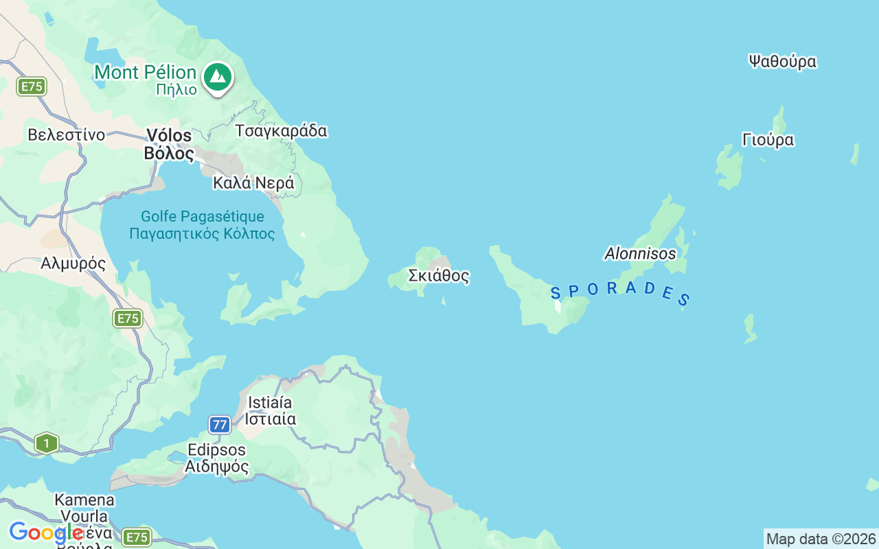 Emplacement du Catamaran: Skiathos, Grèce