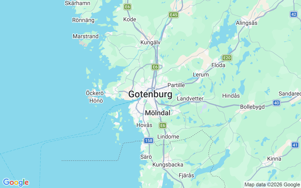 De locatie van Motorboot: Nya Varvet, Gotenburg