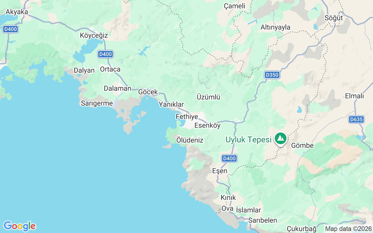 Liegeplatz Gulet: Fethiye, Fethiye