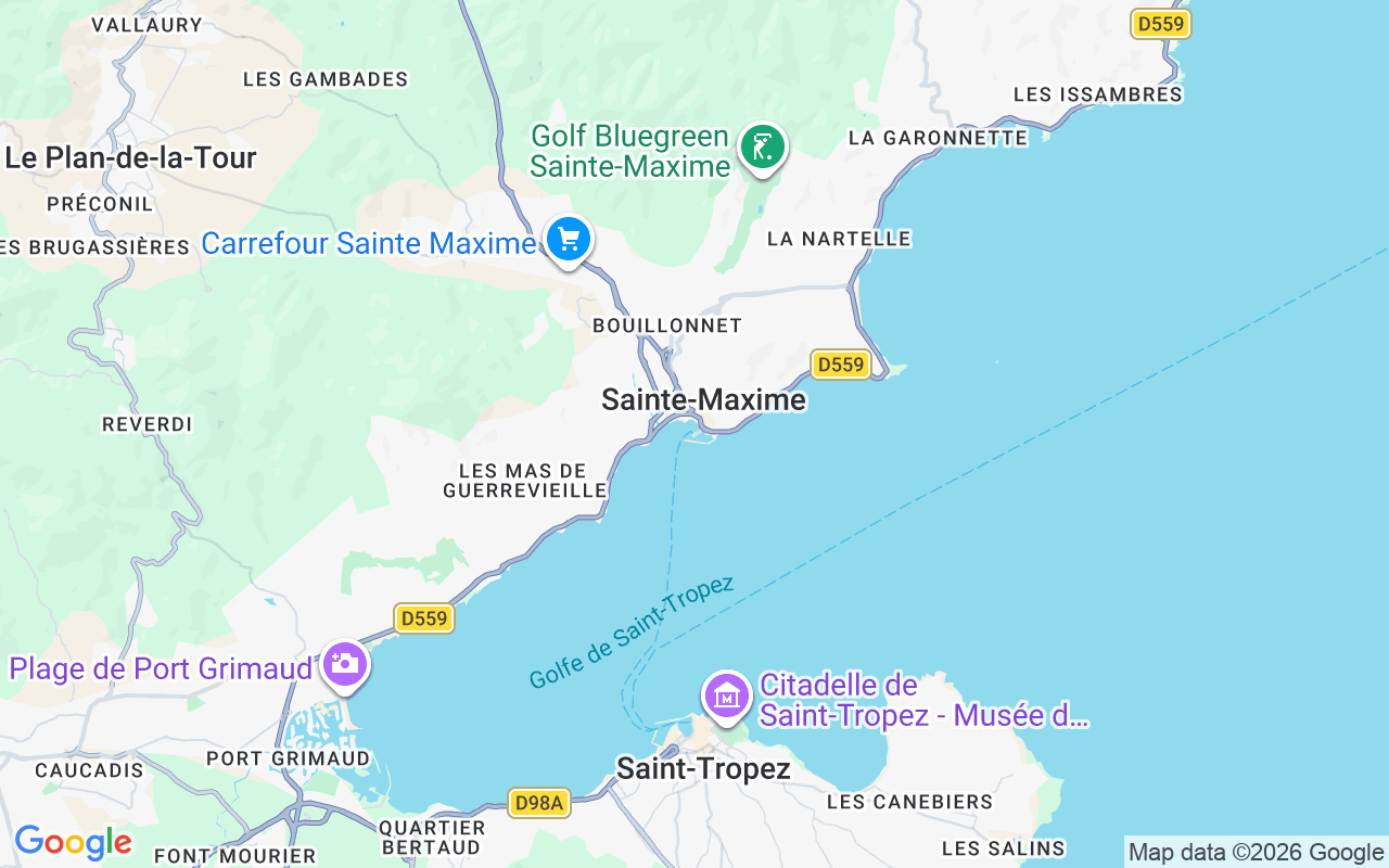 De locatie van Motorboot: Haven Van Sainte Maxime, 83120 Sainte-Maxime