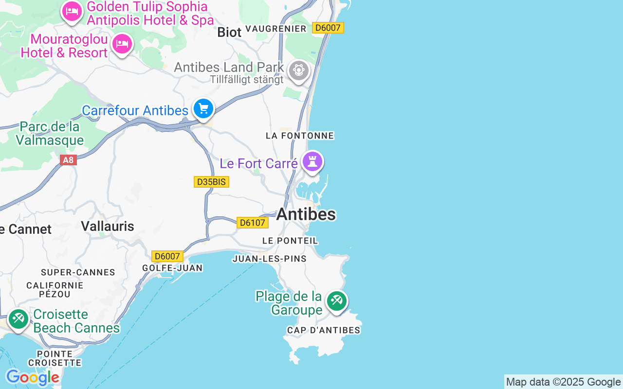Plats för RIB-båt: Antibes, Frankrike