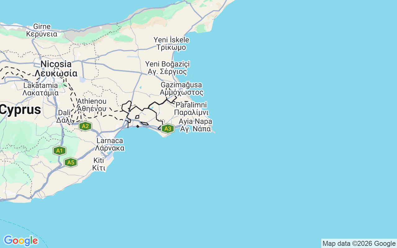 Location of the Catamaran: Ayia Napa, Ayia Napa