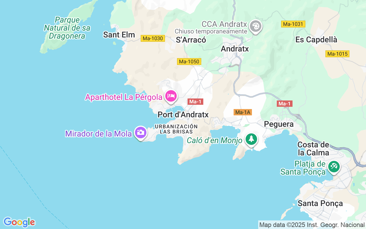 Luogo Barca a motore: Puerto De Andrach, Maiorca