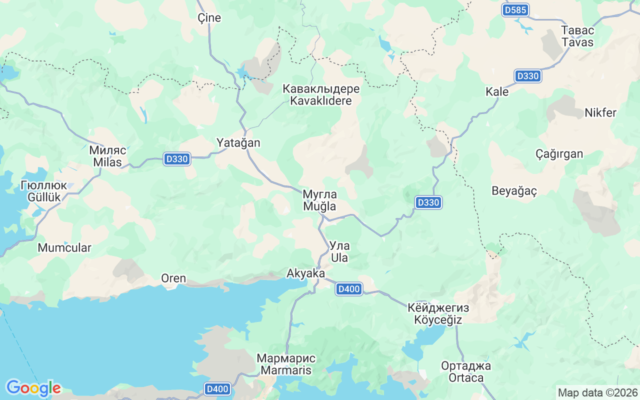 Местоположение Гулет: Fethiye, Мугла