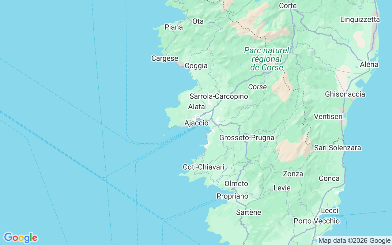 Localização do(a) Lancha: Ajaccio, Ajaccio