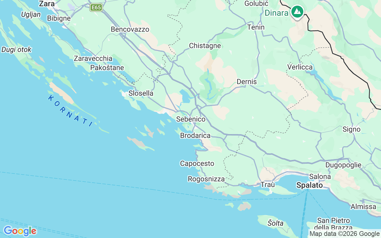 Luogo Barca a vela: Sebenico, Croazia