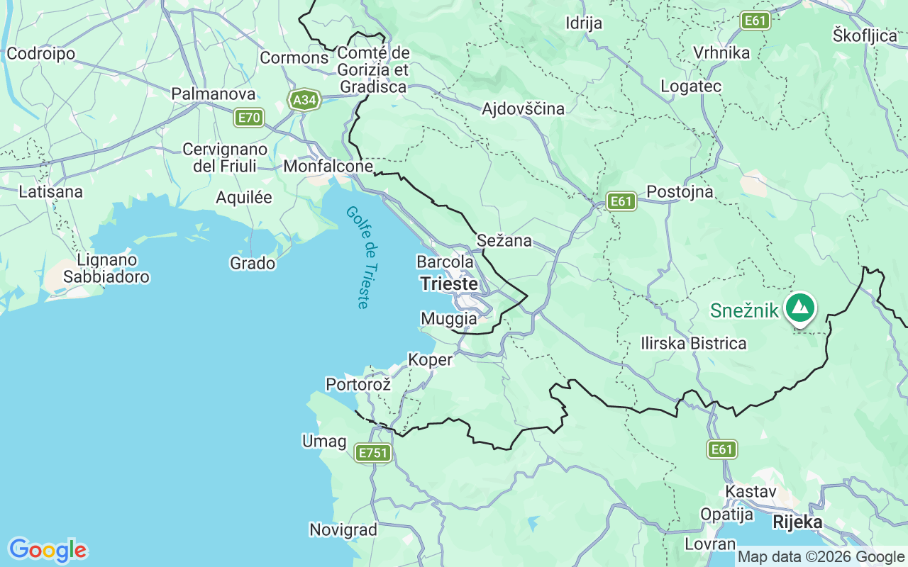 Emplacement du Catamaran: Monfalcone, Trieste
