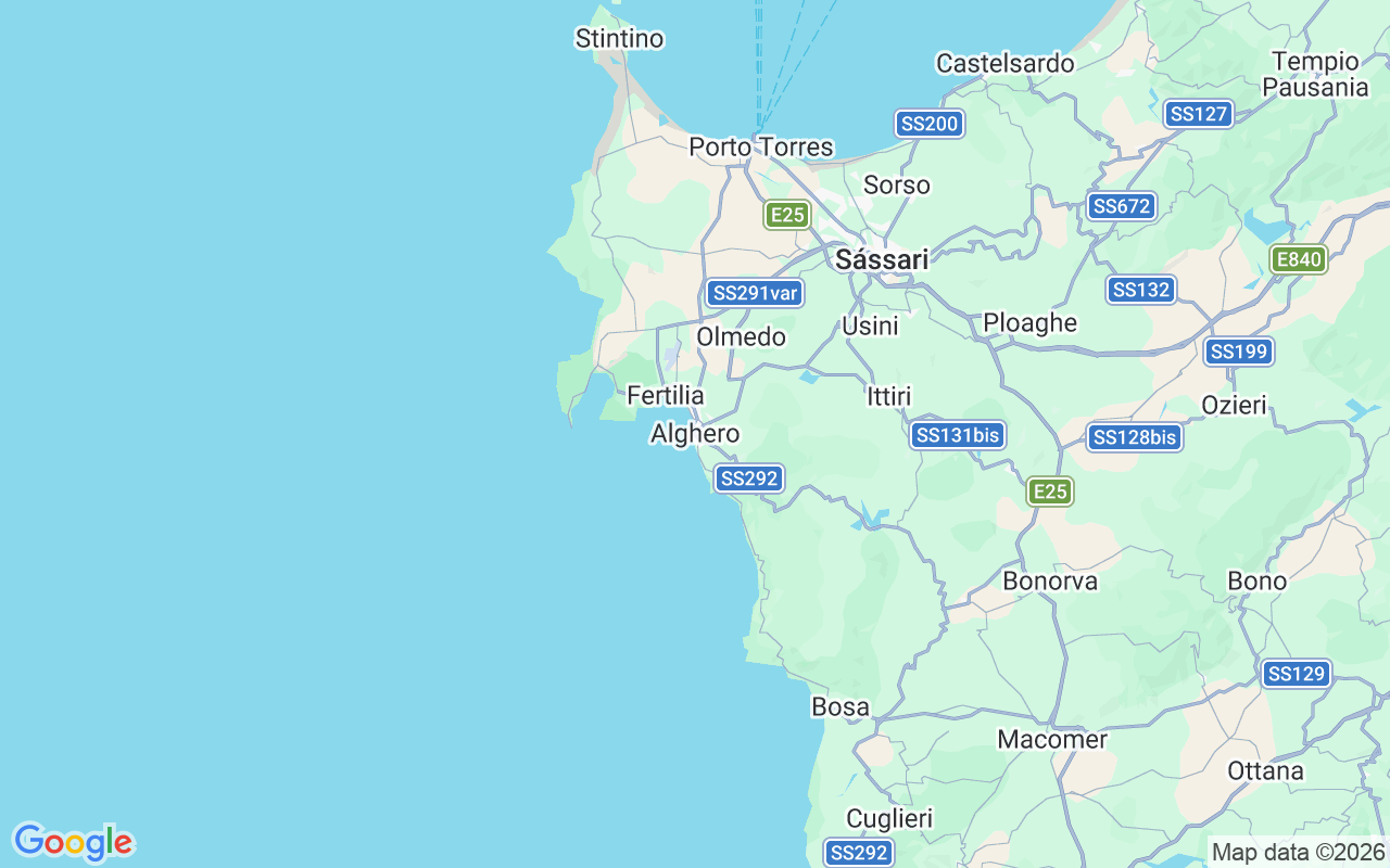 Localização do(a) Lancha: Alghero, Alghero