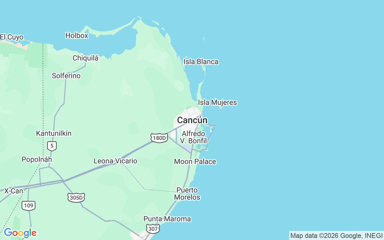 Luogo Catamarano: Puerto Juarez, Cancún