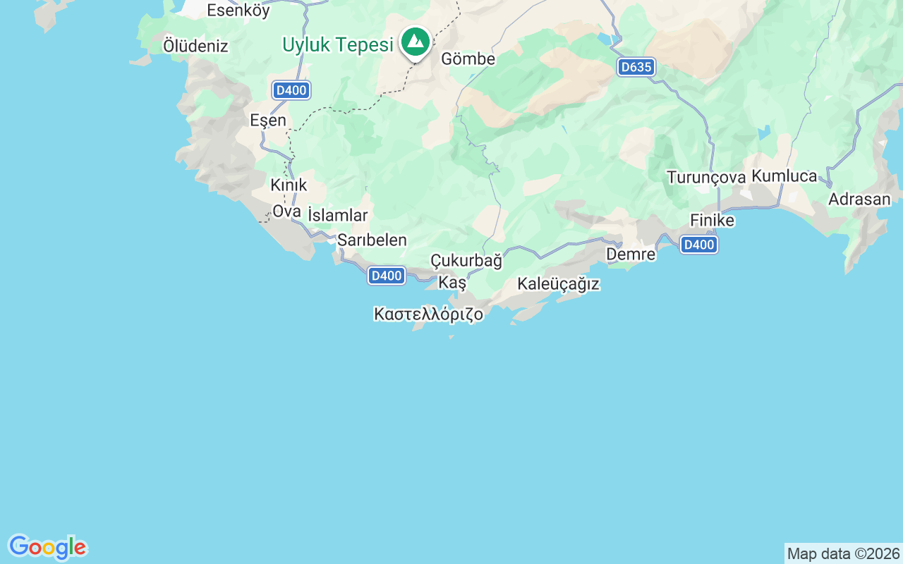 Liegeplatz Gulet: Kaş Harbour, Kaş