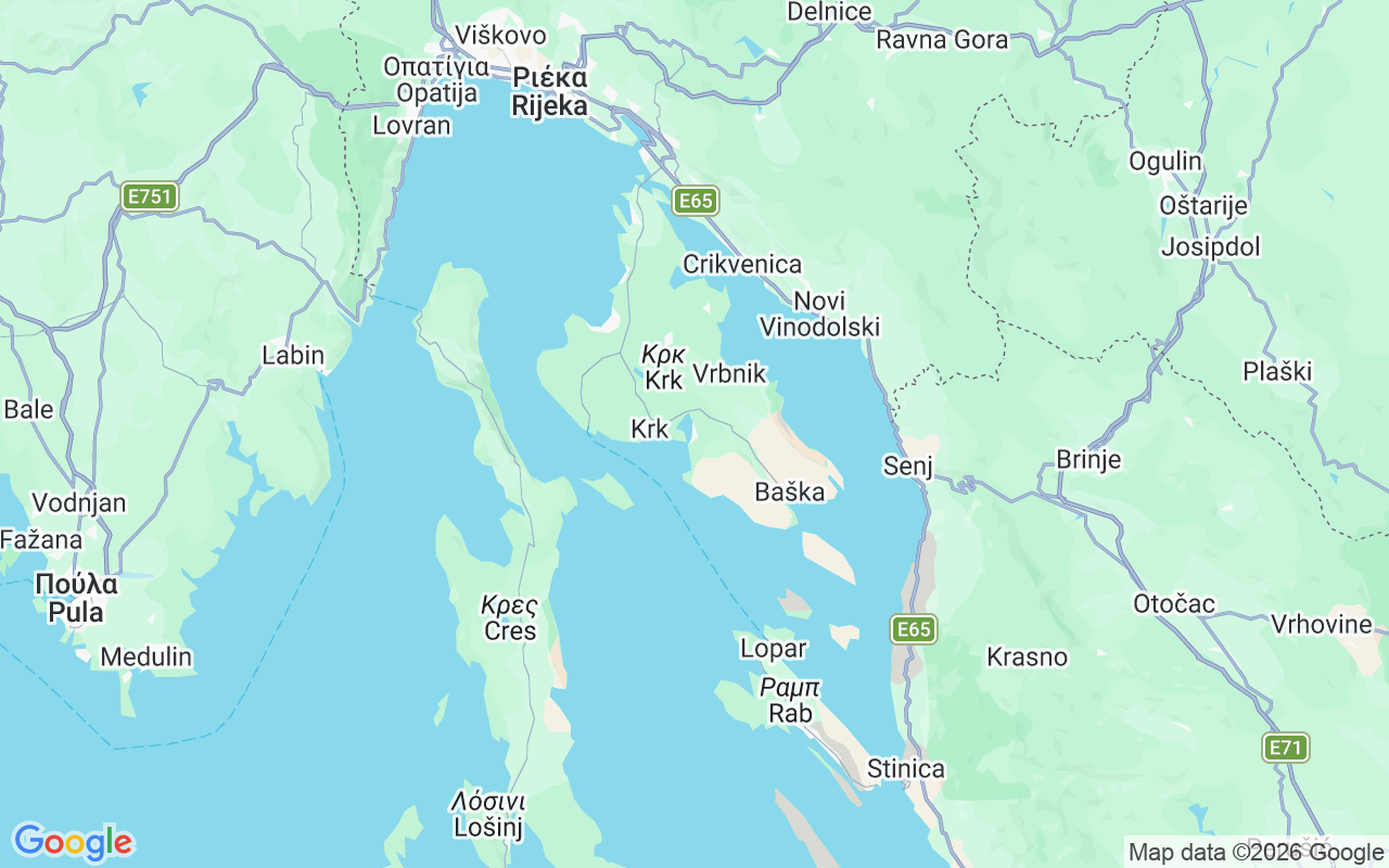 Τοποθεσία Ιστιοπλοϊκό σκάφος: Marina Punat, Punat