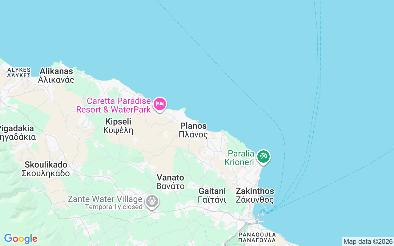 Location of the Motorboat: Tsilivi Port, Zakynthos
