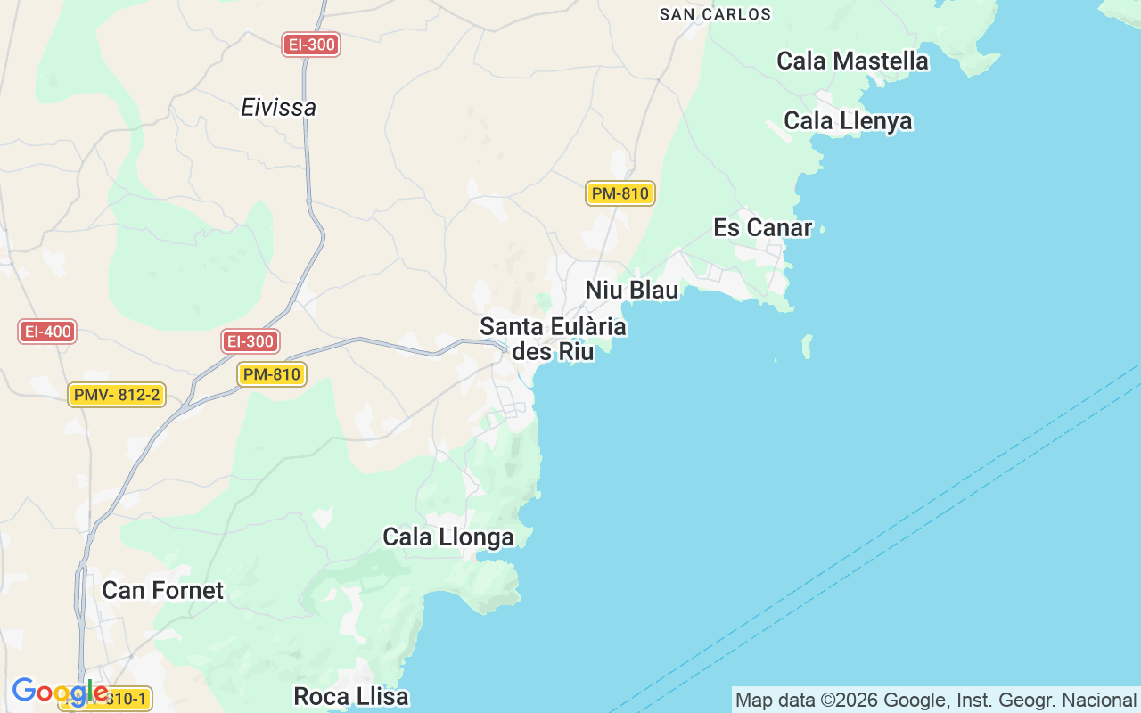 Location of the RIB: Marina Santa Eulalia, Ibiza