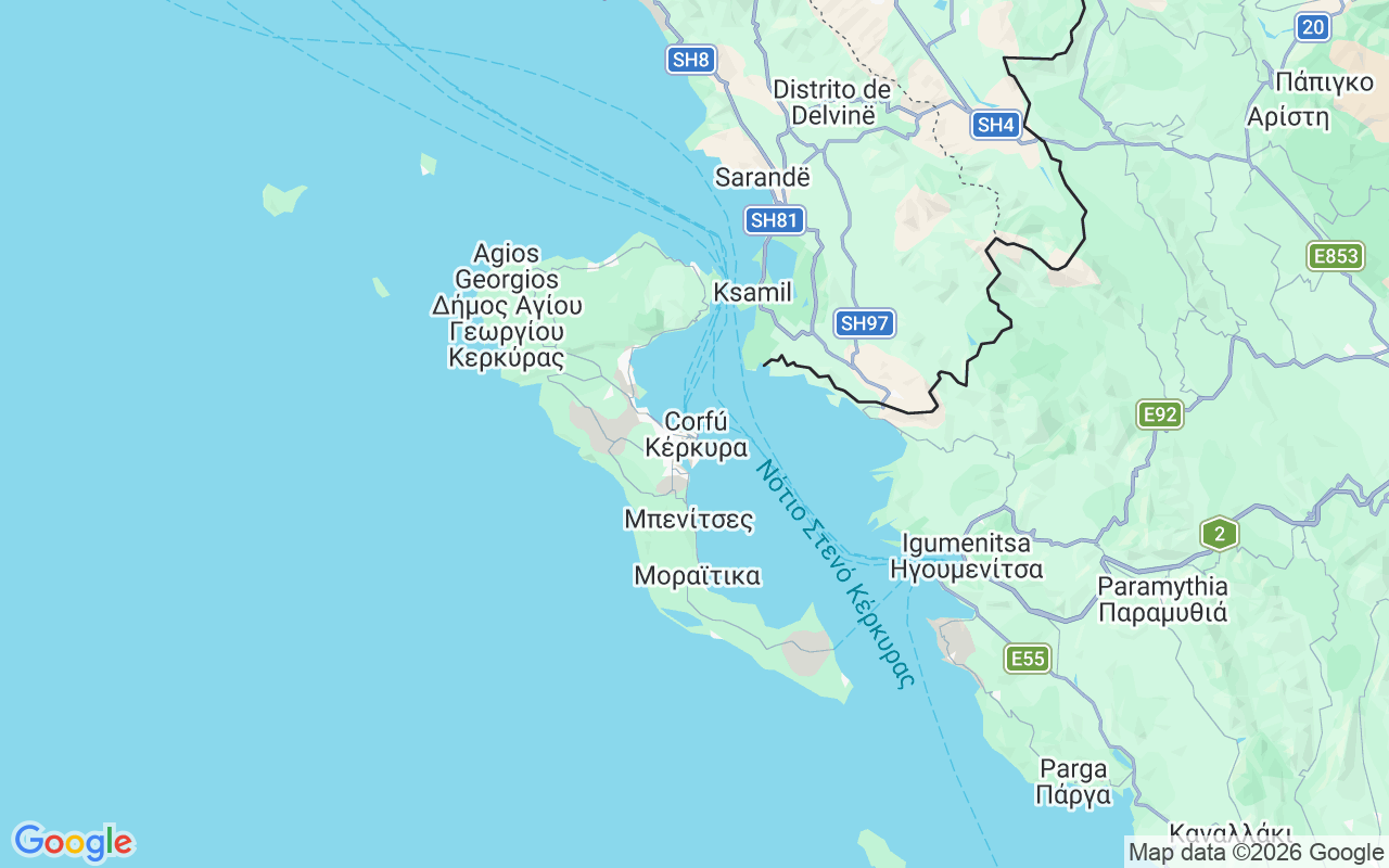 Ubicación Catamarán: Corfú, Grecia