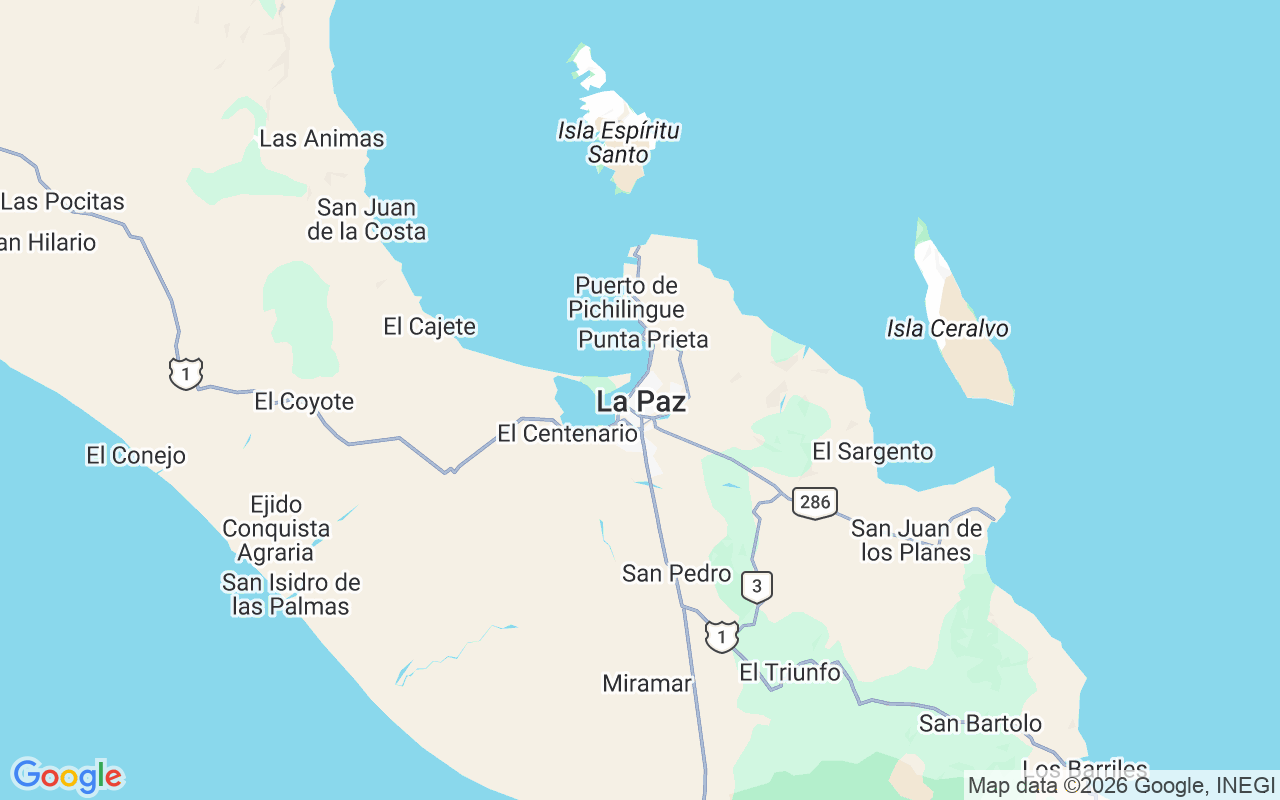 Emplacement du Catamaran: Marina Cortez, La Paz