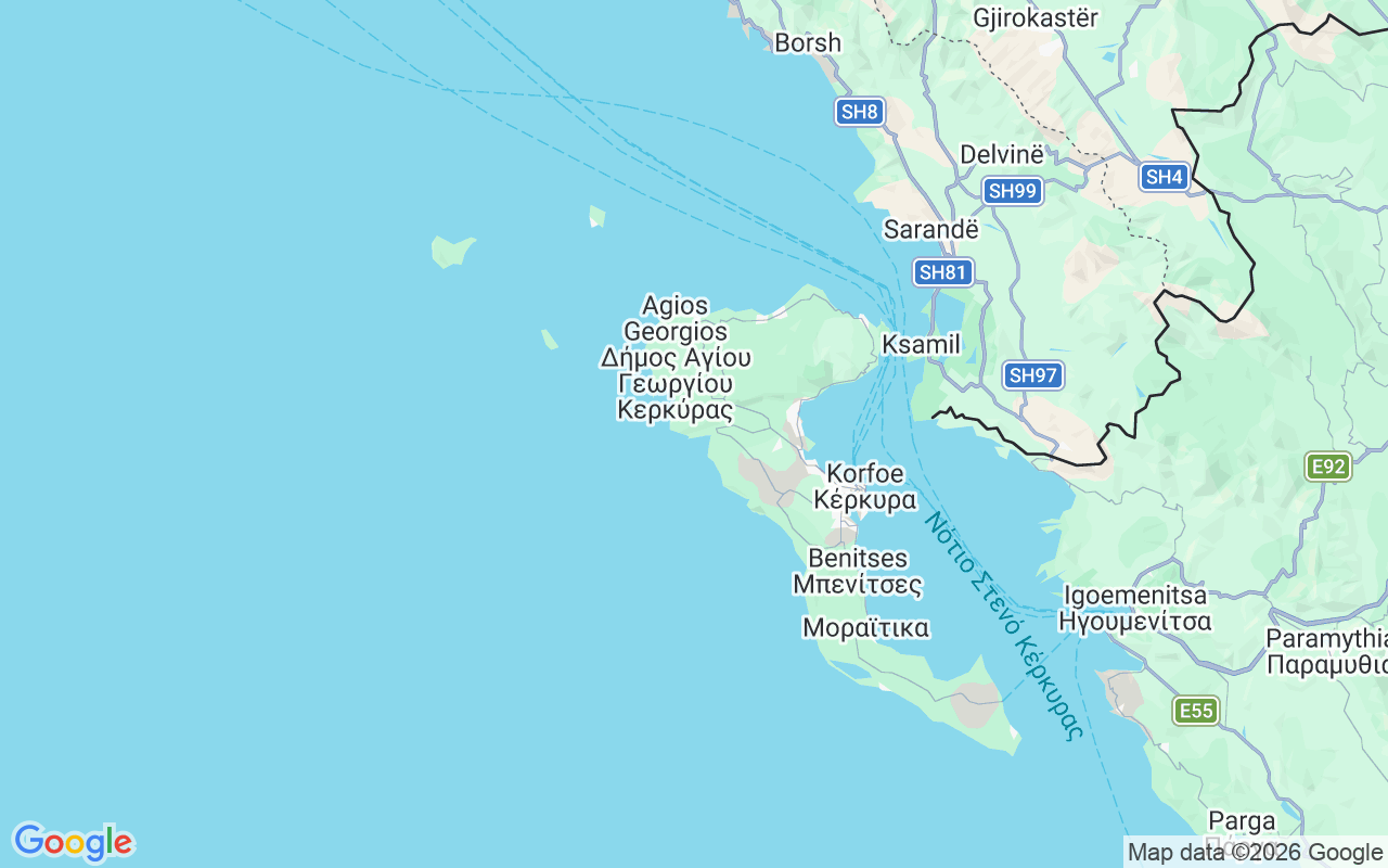 De locatie van Motorboot: Palaiokastritsa, Palaiokastritsa 490 83